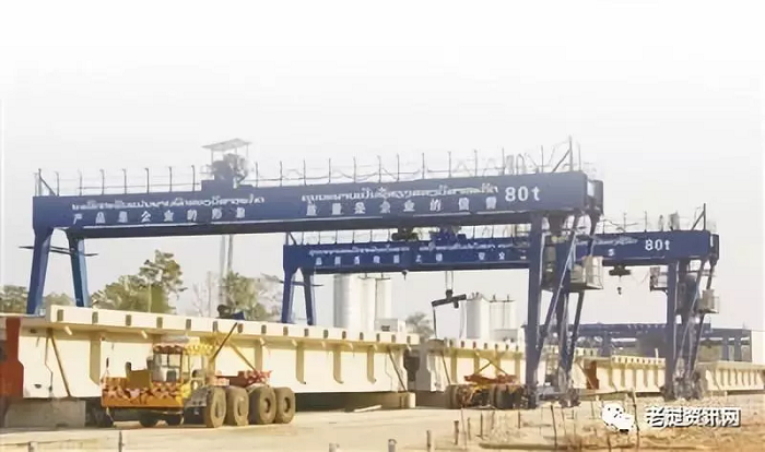 中老鐵路萬(wàn)象制梁場(chǎng)遠(yuǎn)景。本報(bào)記者 孫廣勇攝